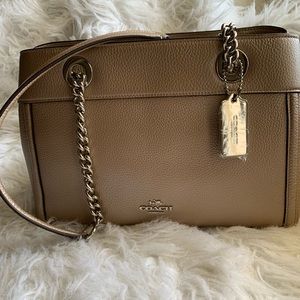 Coach brooke chain carryall